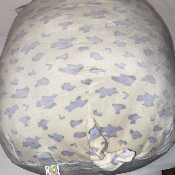 NWT Original Squishmallows ROSIE THE PIG Easter Bandana Pink Aqua Large 16" - Picture 11 of 11